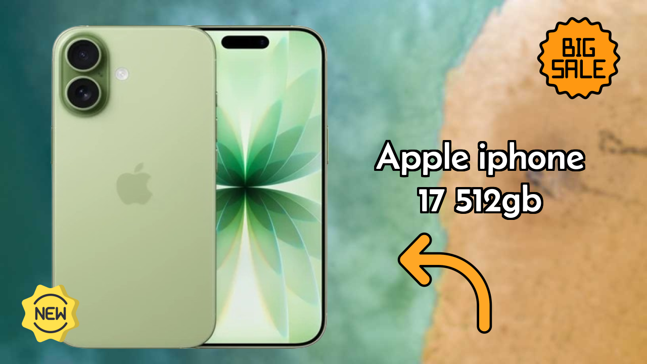 Apple IPhone 17 512GB Display Size: 6.3 Inches (16 Cm) Screen Quality