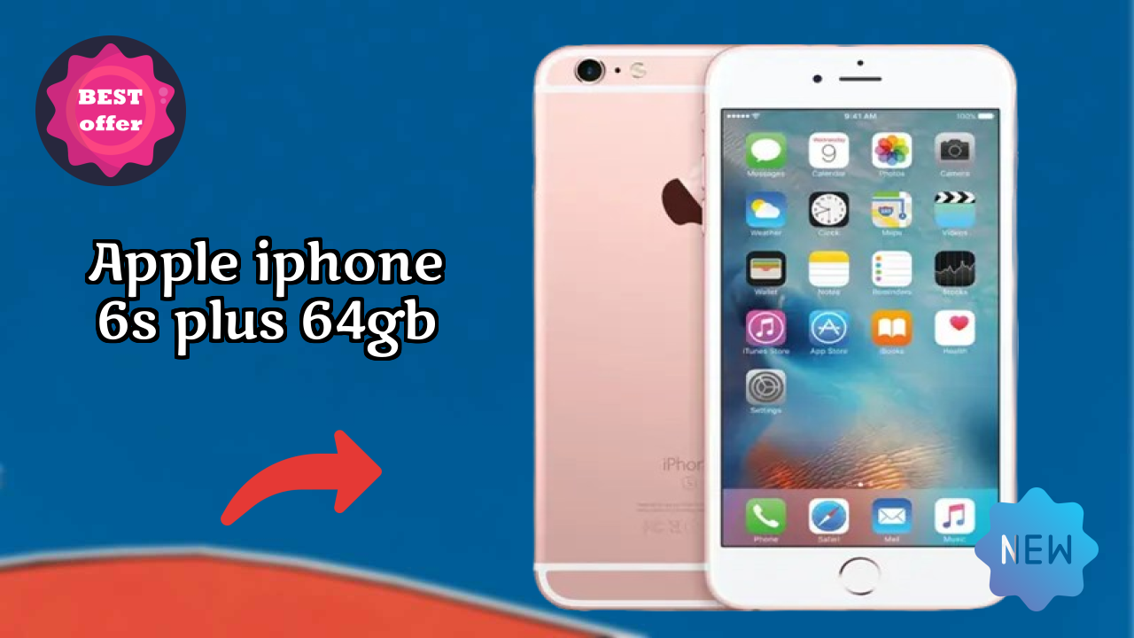 Apple IPhone 6s Plus 64GB Display Quality: 5.5 Inches (13.97 Cm) Screen