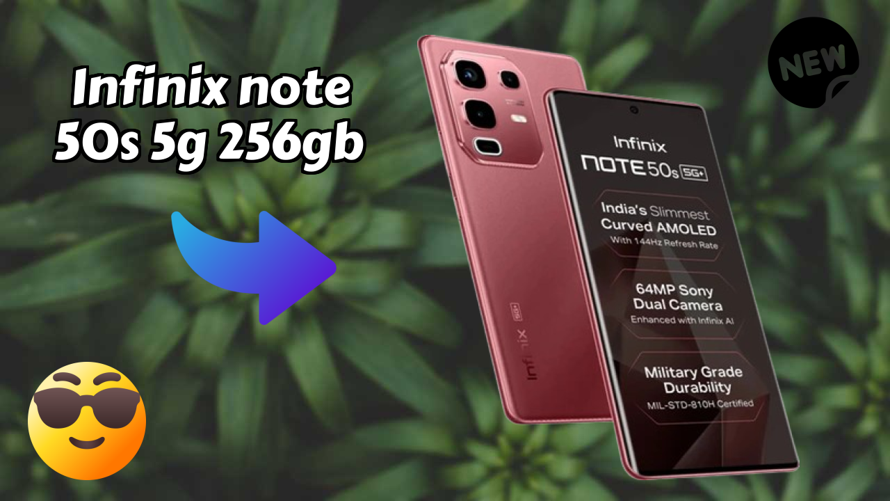 Infinix Note 50s 5G+ 256GB RAM Review: 8 GB RAM Gaming Tested