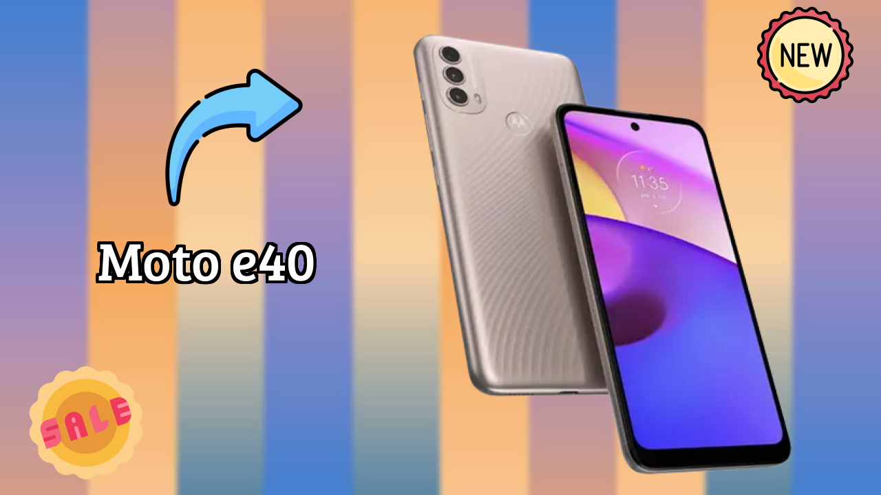Moto E40 Display Analysis: 6.5 Inches (16.51 Cm) Quality
