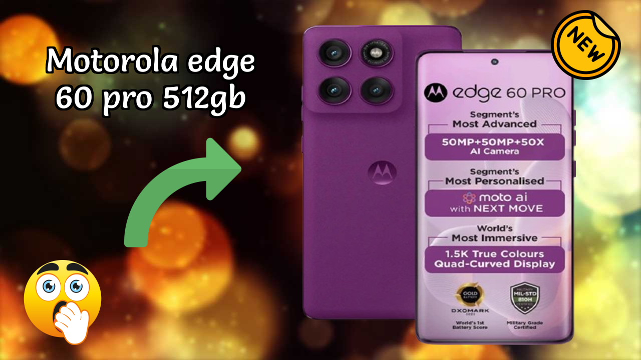 Motorola Edge 60 Pro 512GB RAM Test: 16 GB RAM Handles Heavy Tasks?