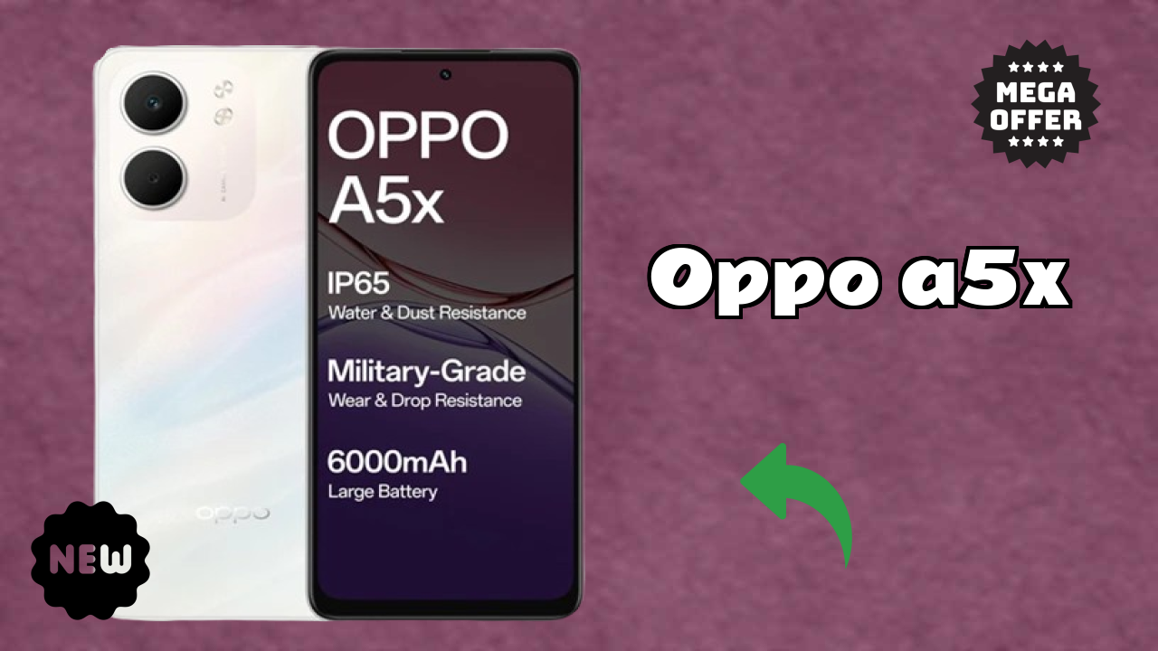 OPPO A5x Camera Quality: 5 MP Front Camera Selfie