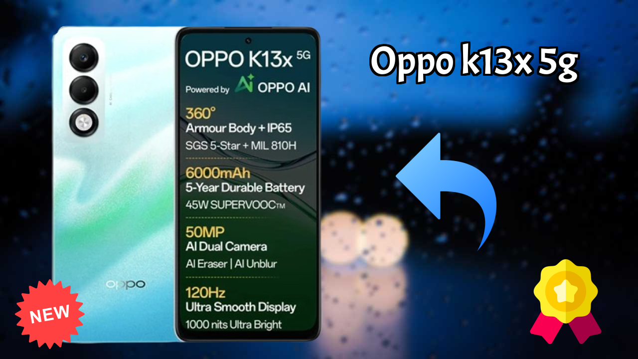 OPPO K13x 5G Price Drop: Now Available at ₹10,897