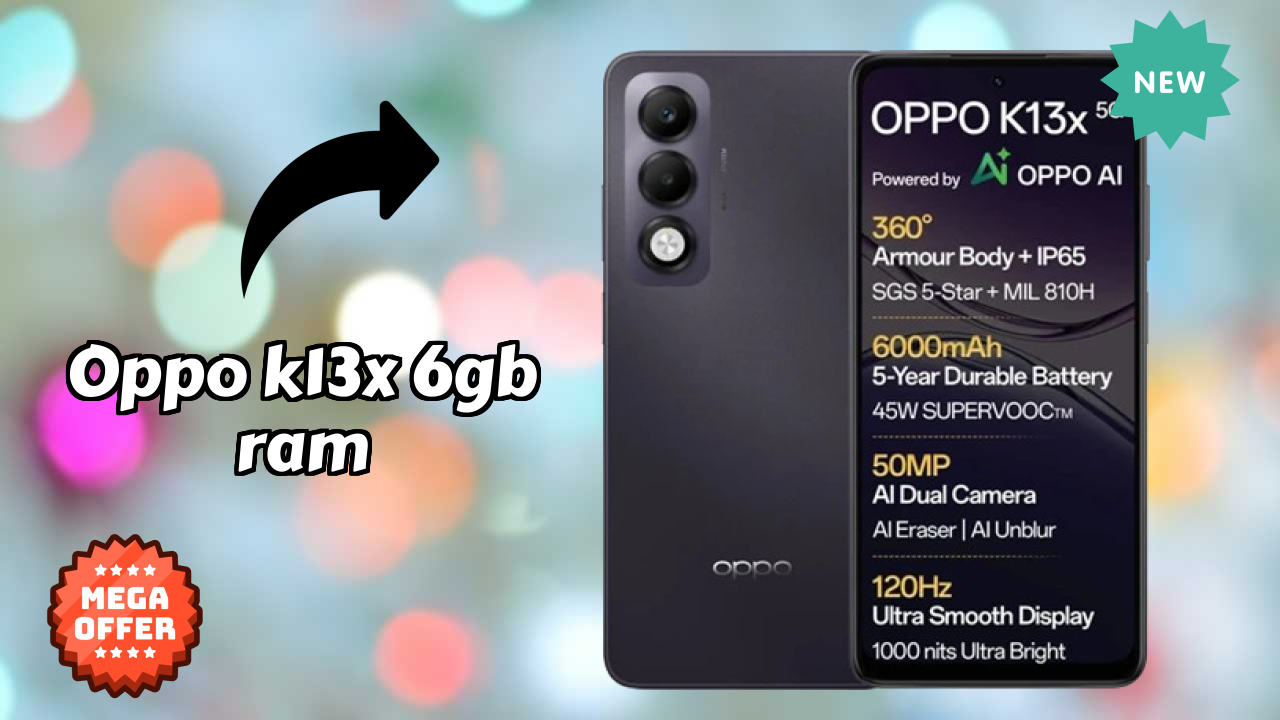 OPPO K13x 6GB RAM at ₹11,999 - Is It Worth Buying?