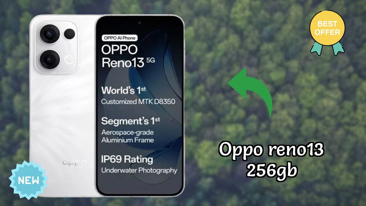 OPPO Reno13 256GB Gaming Test: MediaTek Dimensity 8350 Game FPS