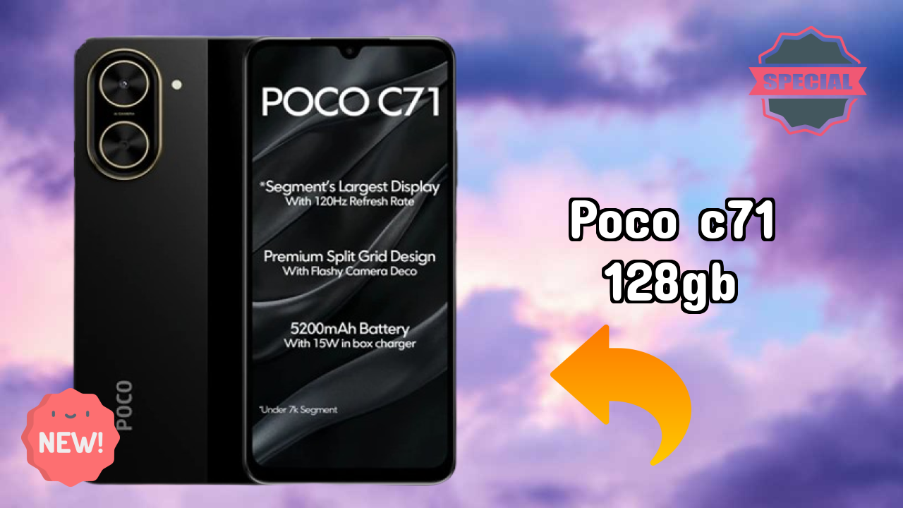 POCO C71 128GB Selfie Review: 8 MP Front Camera Quality Test