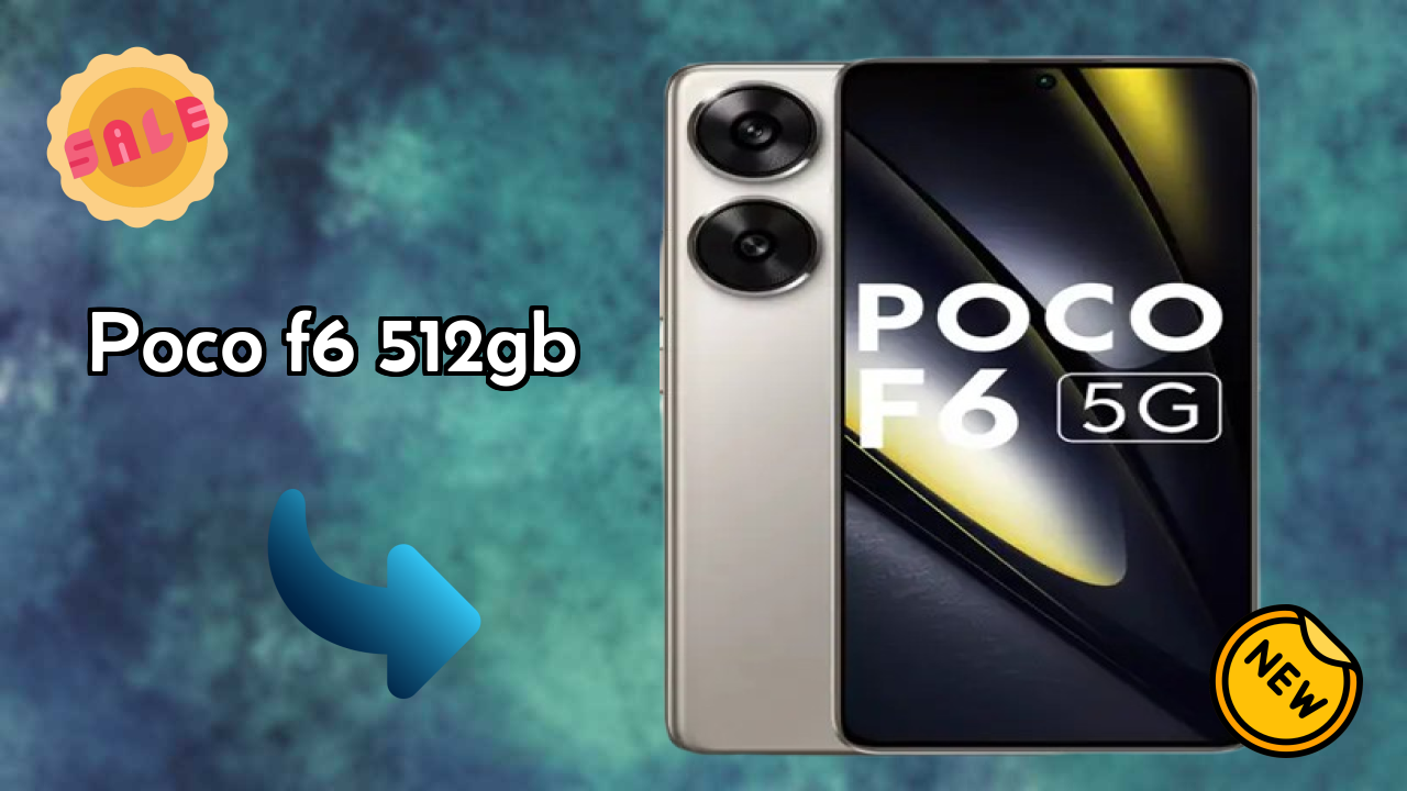 POCO F6 512GB at ₹28,999 - Complete Specifications