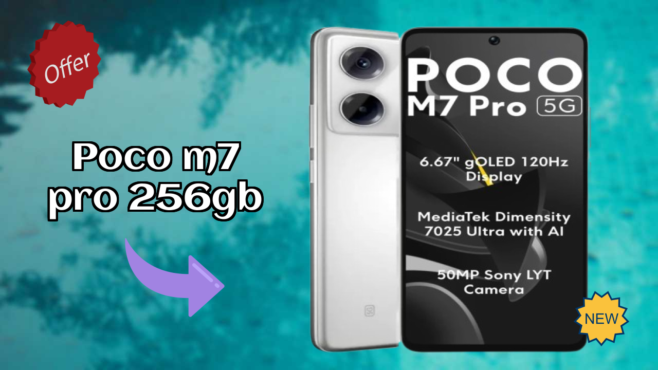 POCO M7 Pro 256GB at ₹14,499 - Best Features Explained