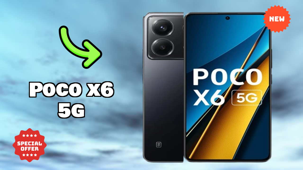 POCO X6 5G Display Size: 6.67 Inches (16.94 Cm) Screen Quality