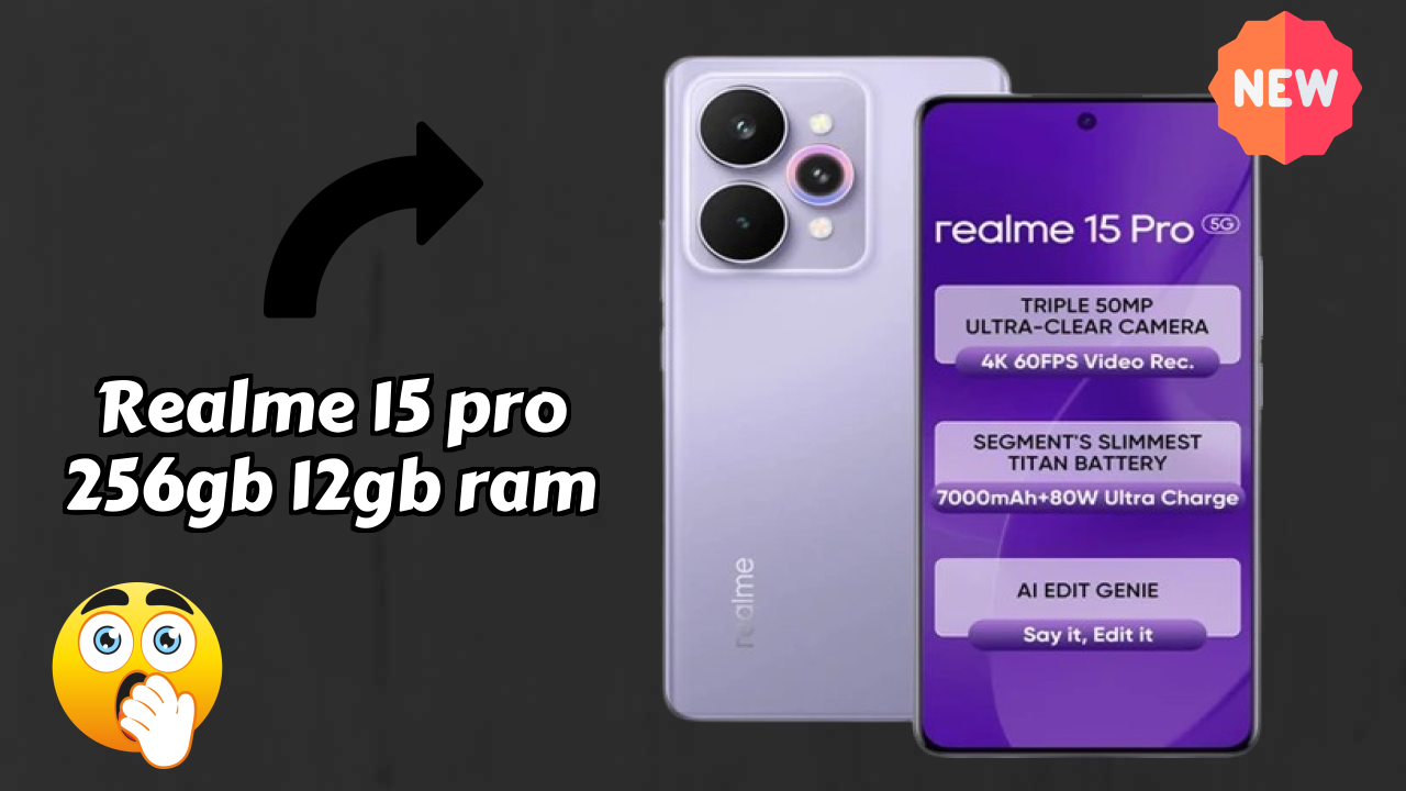 2026 Realme 15 Pro 256GB 12GB RAM: Best Smartphone in World for All Smartphone U