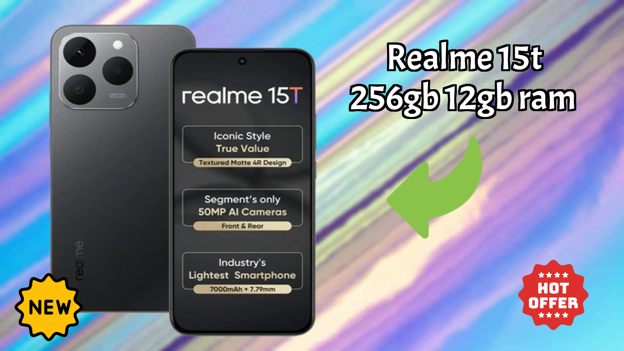 Realme 15T 256GB 12GB RAM Processor Review: MediaTek Dimensity 6400 Max Performance