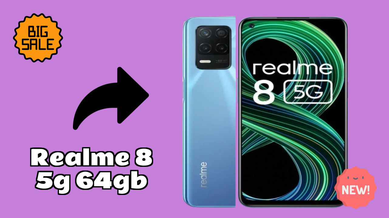 Realme 8 5G 64GB 2026: Camera and Long Life Bettry With Diifertnt Co