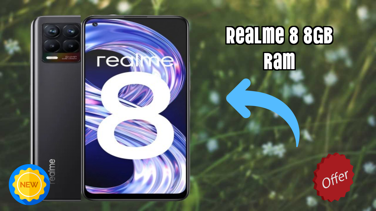 Realme 8 8GB RAM Display Review: 6.4 Inches (16.26 Cm) Screen Test