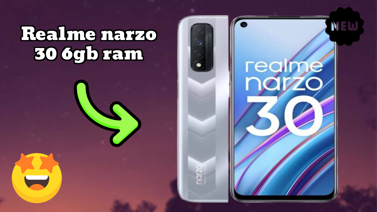 Realme Realme Narzo 30 6GB RAM - Best Camera Phone Under ₹11,999