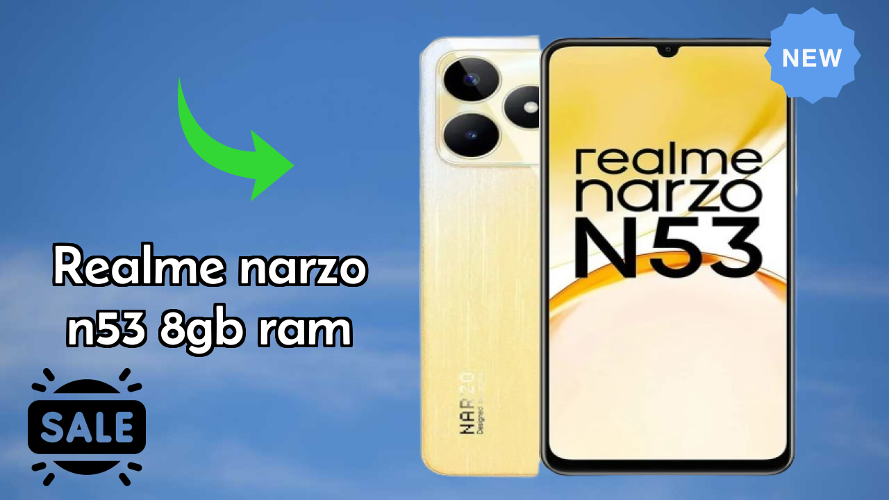 Realme Narzo N53 8GB RAM at ₹8,750 - Best Phone in This Price?