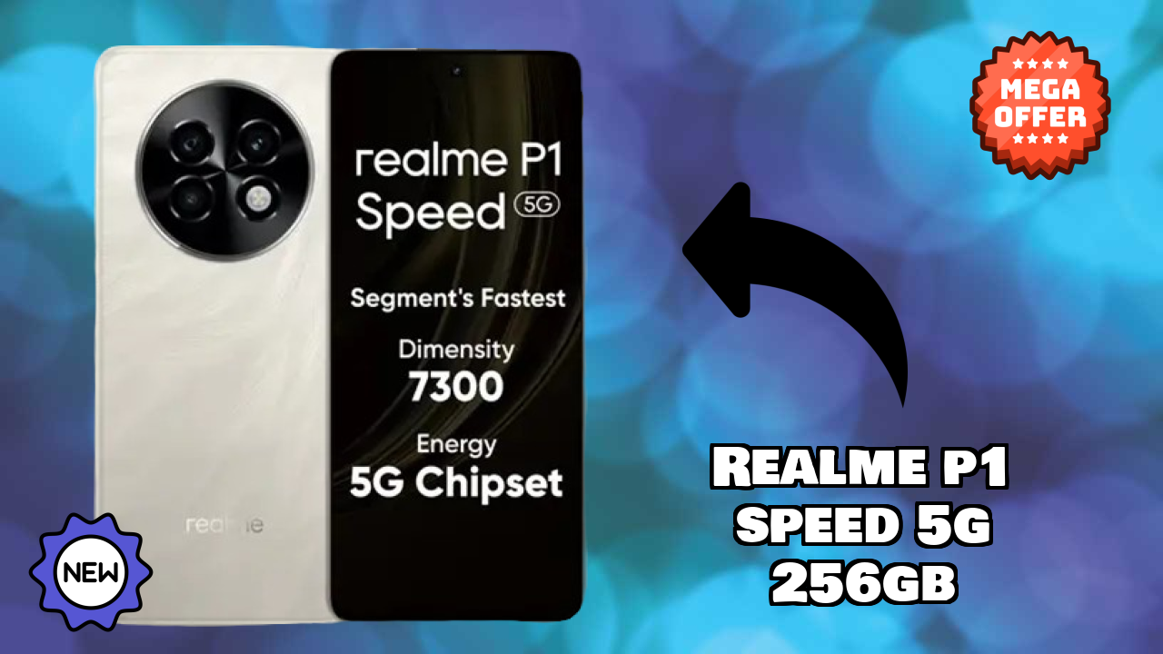 Realme P1 Speed 5G 256GB Gaming Test: MediaTek Dimensity 7300 Energy Performance