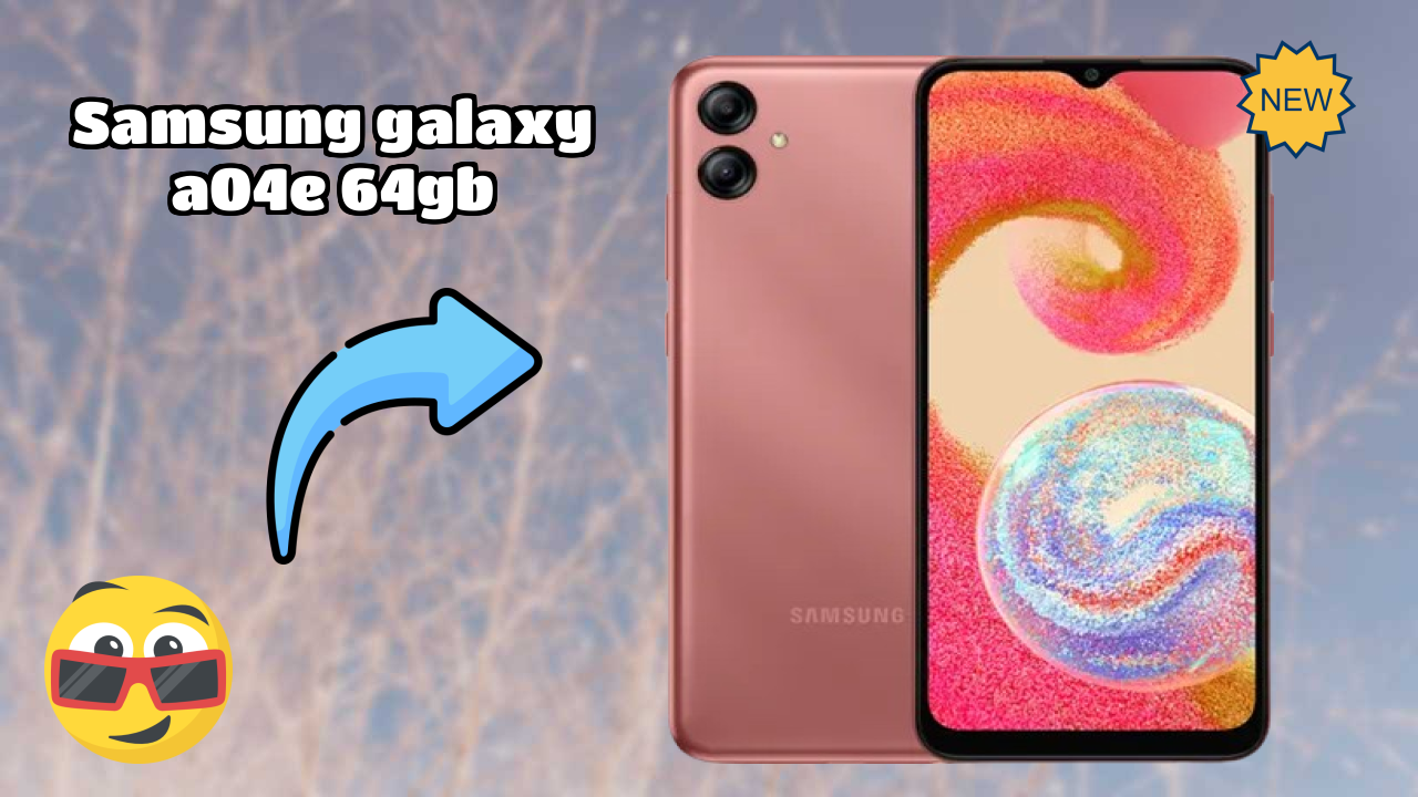 Samsung Galaxy A04e 64GB Display Size: 6.5 Inches (16.51 Cm) Screen Quality