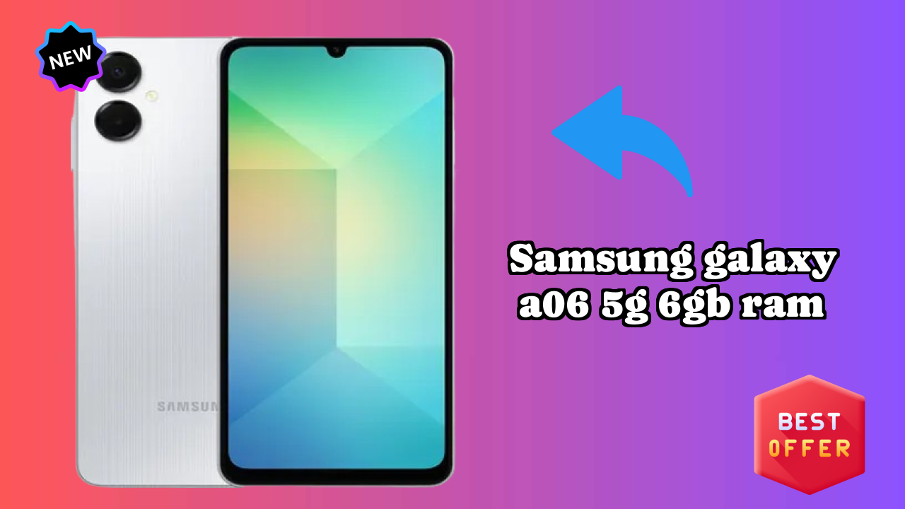 Samsung Galaxy A06 5G 6GB RAM Display Analysis: PLS LCD Quality