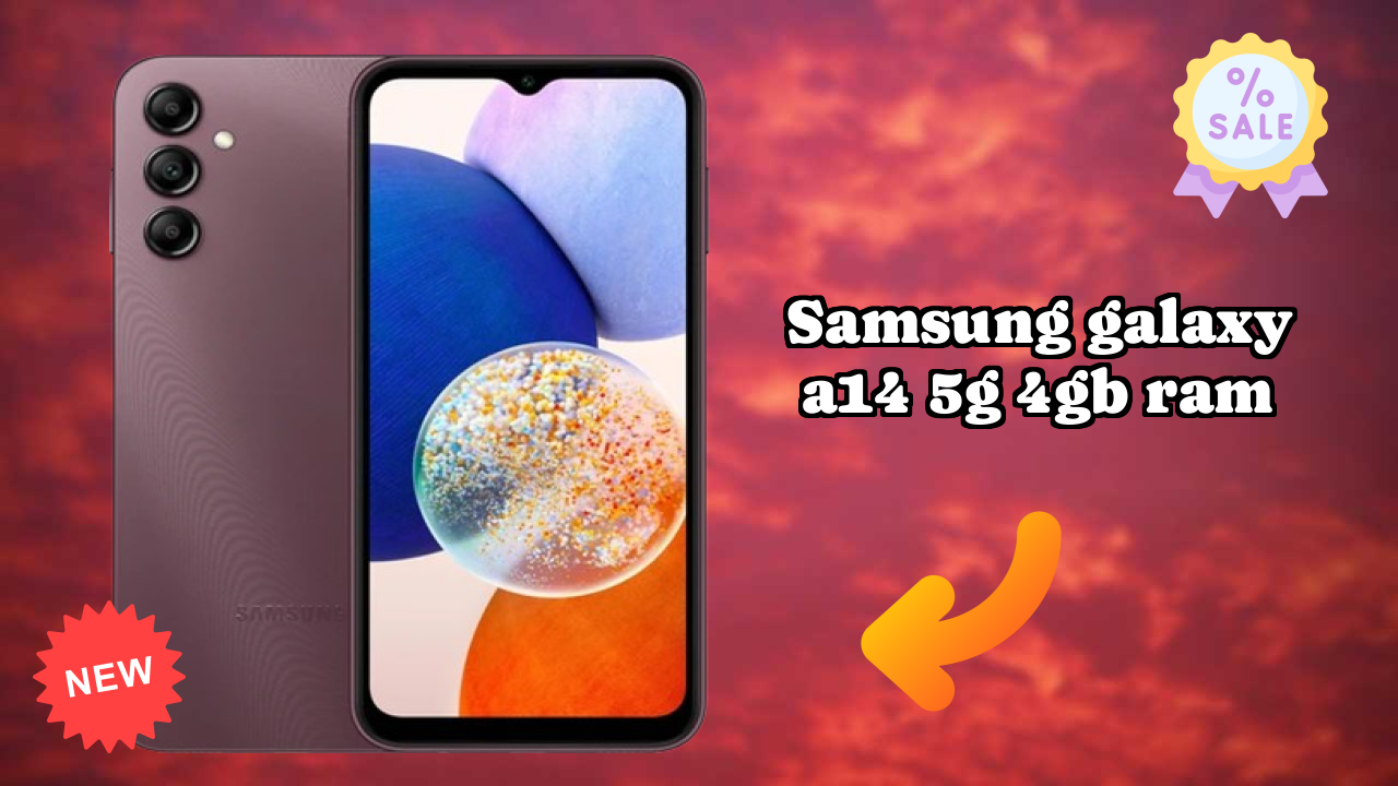 Samsung Galaxy A14 5G 4GB RAM Test: 4 GB RAM Handles Heavy Apps?