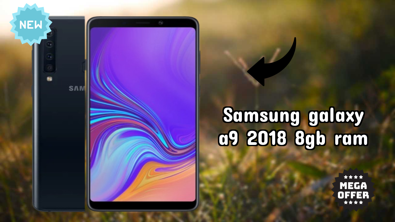 Samsung Galaxy A9 2018 8GB RAM Display Size: 6.3 Inches (16 Cm) Screen Test