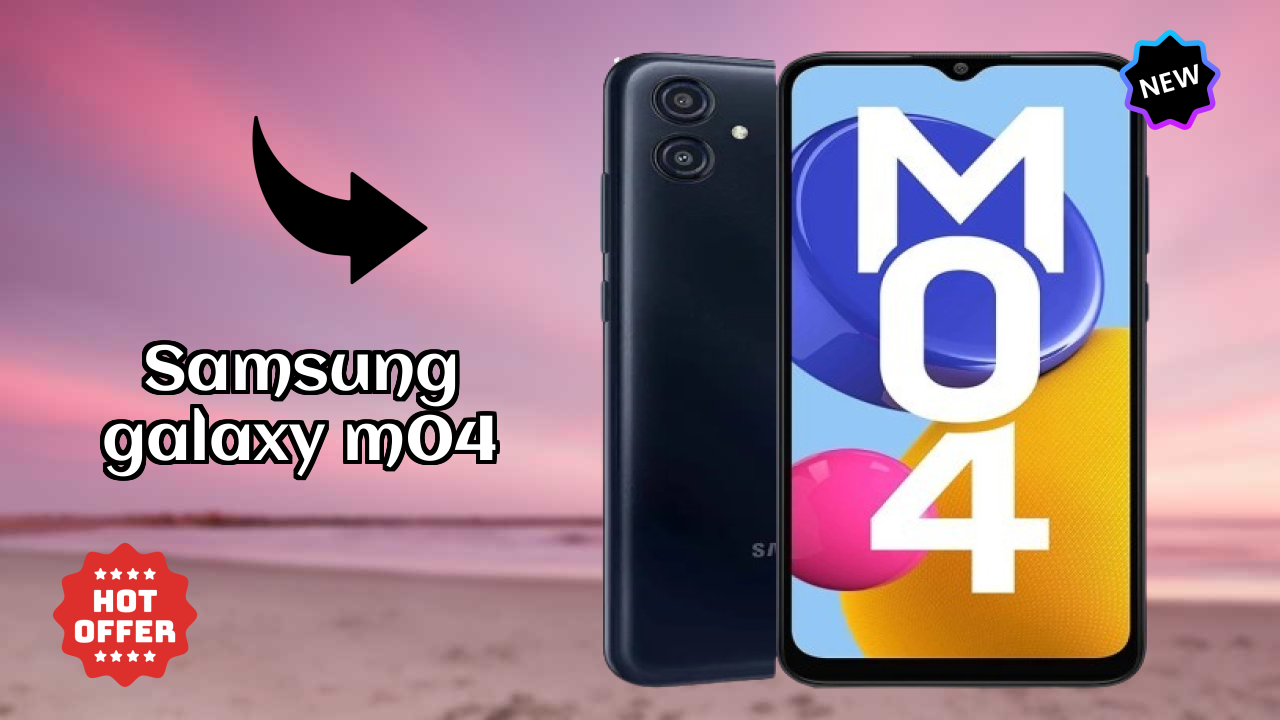 Samsung Galaxy M04 Display Quality: PLS LCD Explained