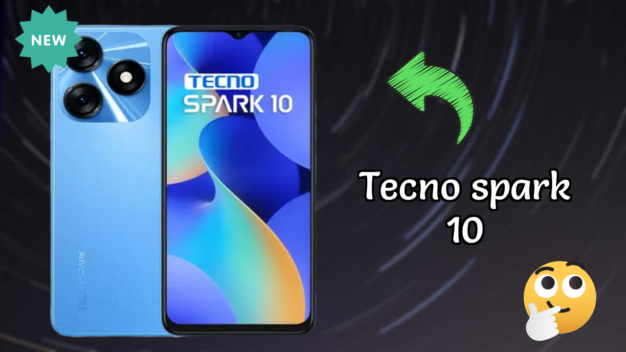 Tecno Spark 10 at ₹8,999 - Best Features Highlighted